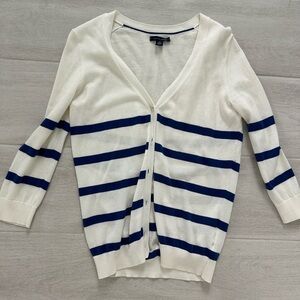 Tommy stripped cardigan with buttons